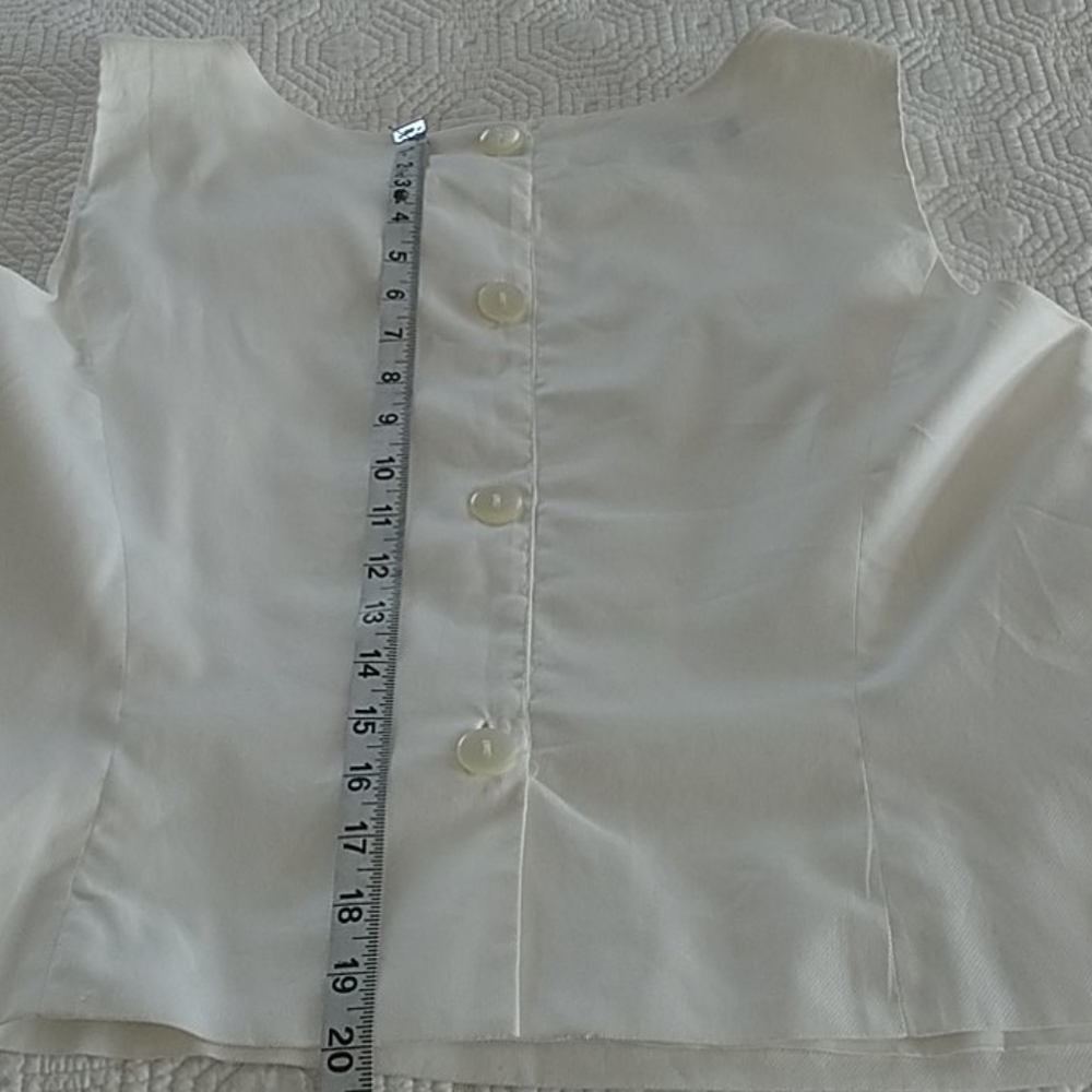 Jones New York, fully lined sleeveless Top XL - Picture 5 of 10
